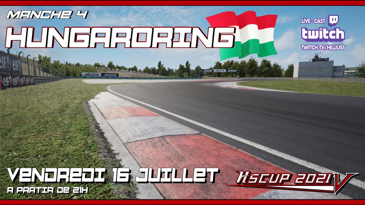 Hilliuss's tweet photo. Ce soir quatrième étape de la #HSCUP2021 ! Direction Hungaroring , les pré qualifications étaient tendus ! 

Let's go https://t.co/DX2AaZla8E https://t.co/9GlQHExzIj