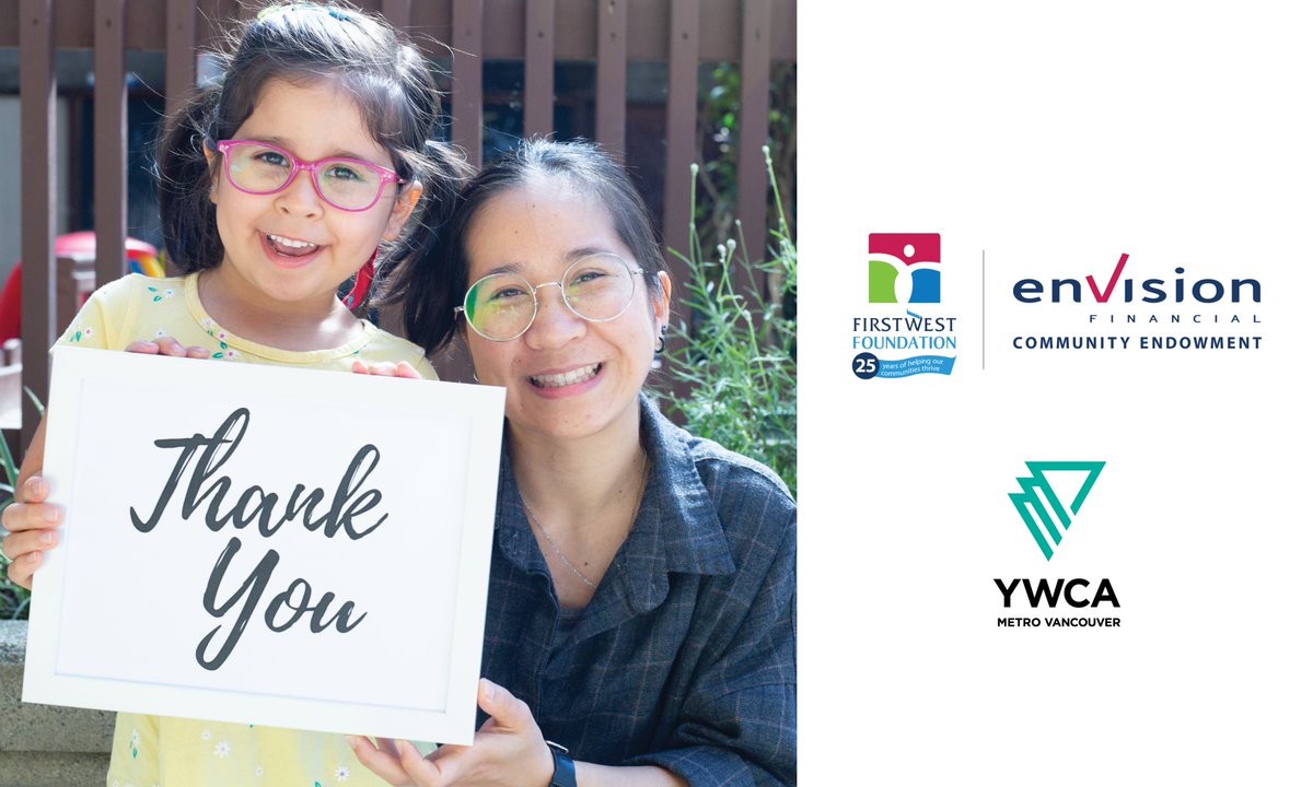 YWCAVAN's tweet photo. Our heartfelt thanks (and happy 25th anniversary) to our friends at @FirstWestFDN for their generous grant in support of YWCA Fraser Gardens housing community in Langley! #firstwestfoundation https://t.co/tSZrnrwt76
