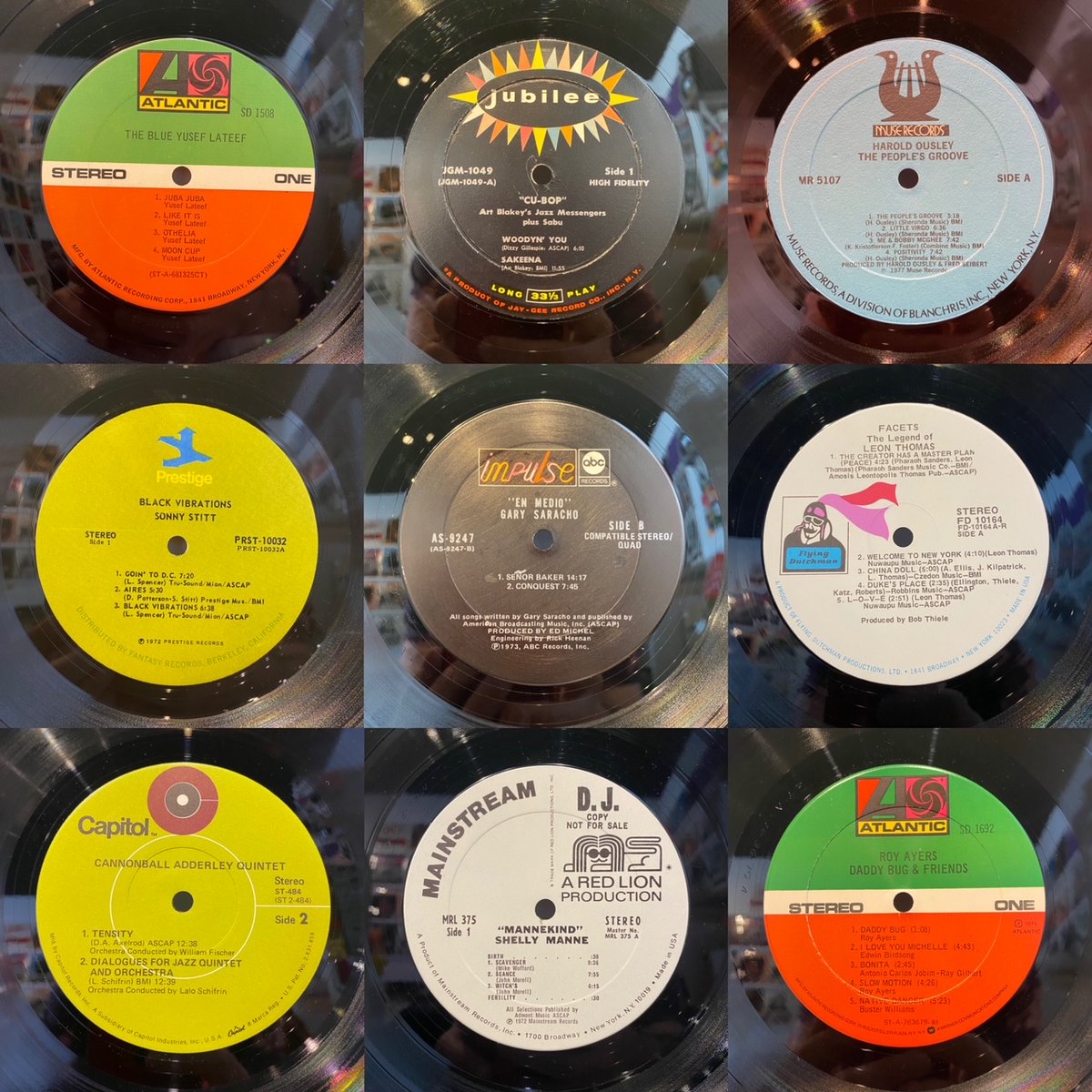 yoyorecordsLDN's tweet photo. Jazz grooves out in the shop! #newarrivals ✌️ #originalpressings #jazz #spiritualjazz #dancefloorjazz #latinjazz #fuion #jazzfunk #vinyl #records #yoyorecordondon https://t.co/pzFytWa9qA