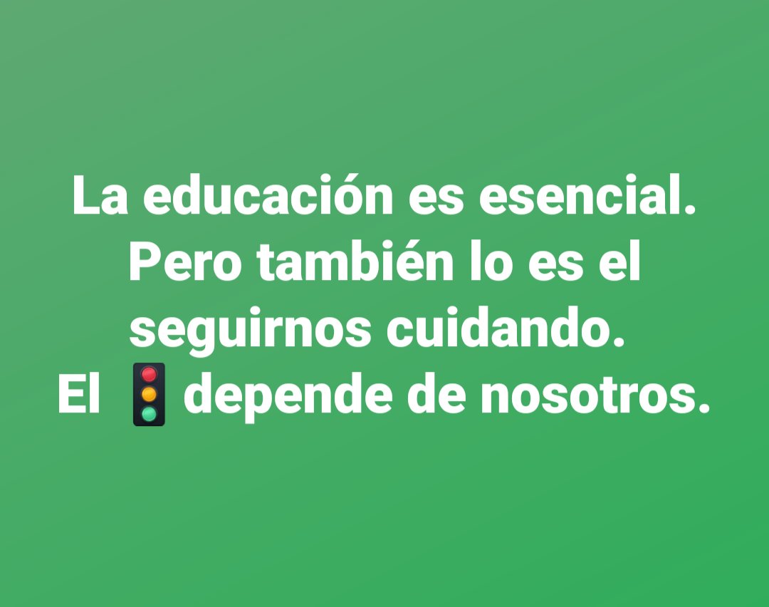 victormaguer's tweet photo. #PresencialEsEsencial #AbreMiEscuela https://t.co/8xFrNRuuqn