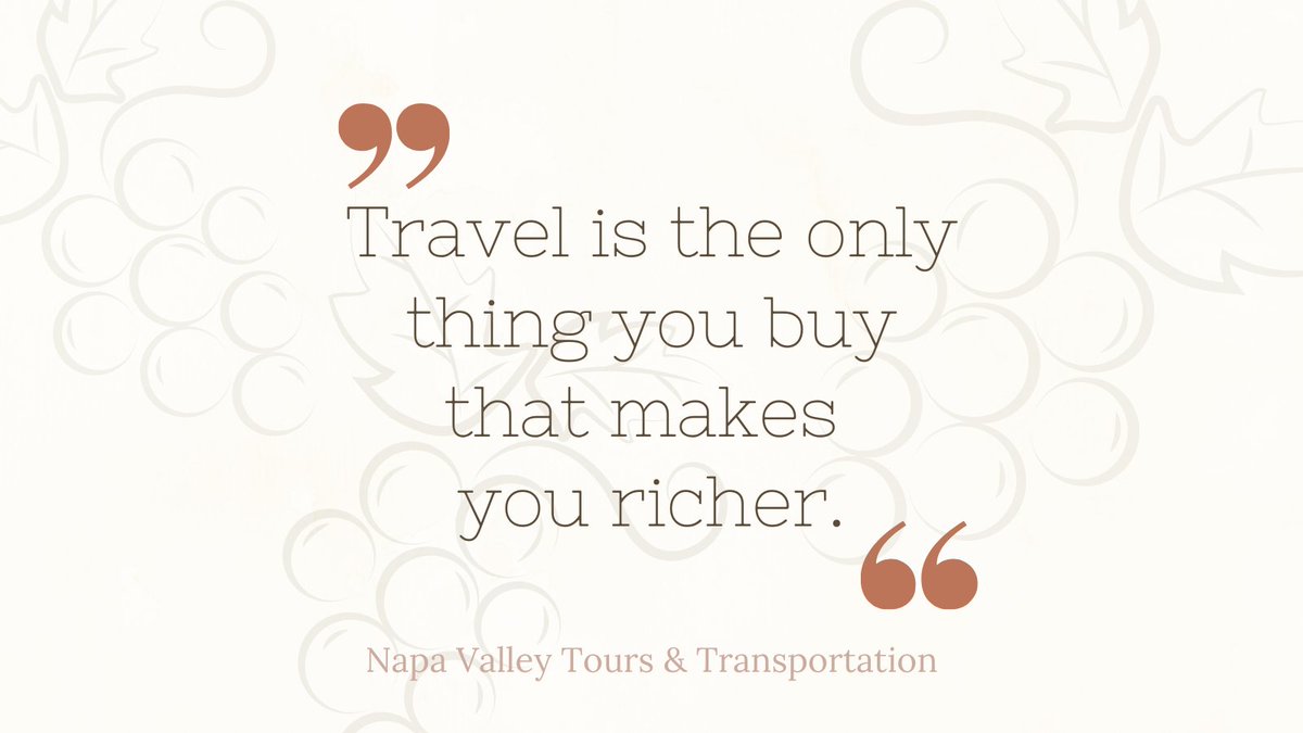 NVTTnet's tweet photo. Come see us soon. Napa Valley Tours and Transportation. 707-251-9463 #travel #NapaCounty #wine #winelover #winery #californiareopening https://t.co/vAKEOYWjKd