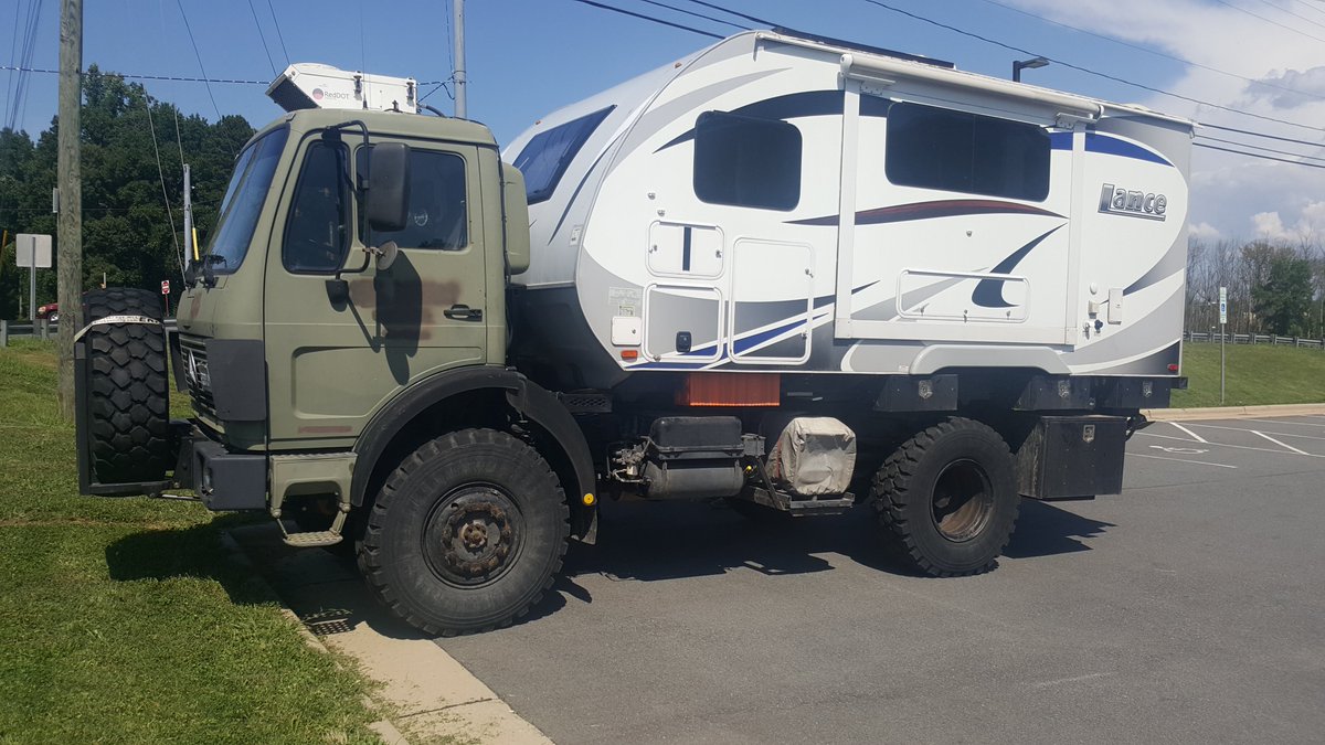 I77Express's tweet image. Bill and Kathleen recently brought their extended vehicle, a custom-fitted RV, to the Charlotte @NC_QuickPass Center to be fitted with a transponder. Why? So they can travel the eastern seaboard with the ease of never having to stop for tolls through multiple states. #I77