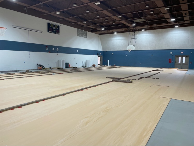 SaginawISD's tweet photo. A new sneak peak of the Millet Learning Center renovations! New awning to welcome families and students, new gym floor, classroom casework and an accessible hands free entry into the front office! https://t.co/TiCFs7zTjJ