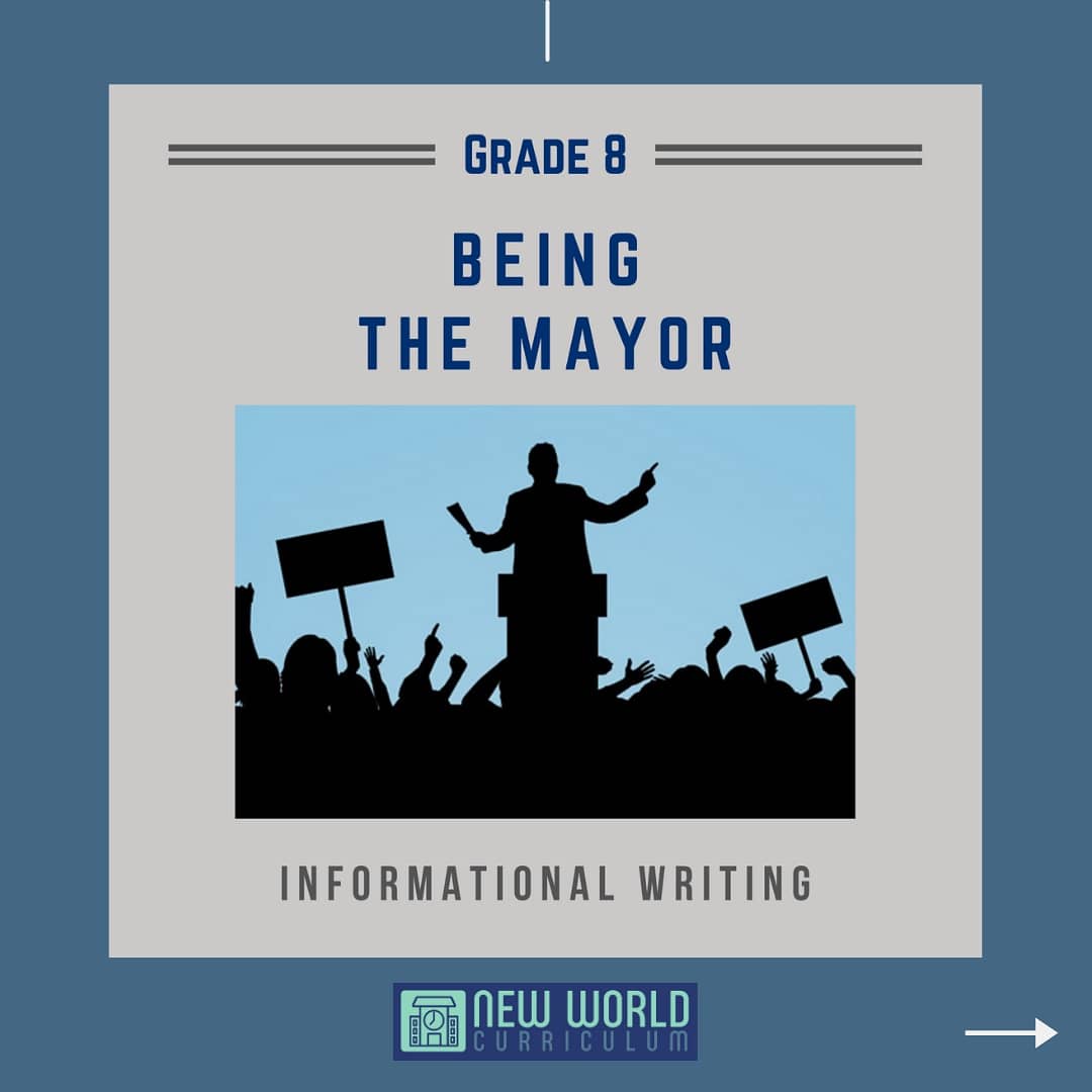 NWCurriculum's tweet photo. This NWC module is about becoming the next mayor. Students will be tasked to pick the top three issues a mayor must prioritize and make a short presentation about them then create an informational writing piece outlining the goals for the year. 
Link in bio! #NWC #writingmodule https://t.co/p3CE9AgZgq