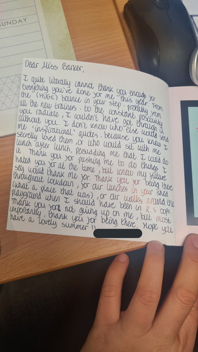 kbarkerPE's tweet image. Overwhelmed by the kind words from both students and parents to end the year. Makes you realise why you do it! Happy summer everyone!