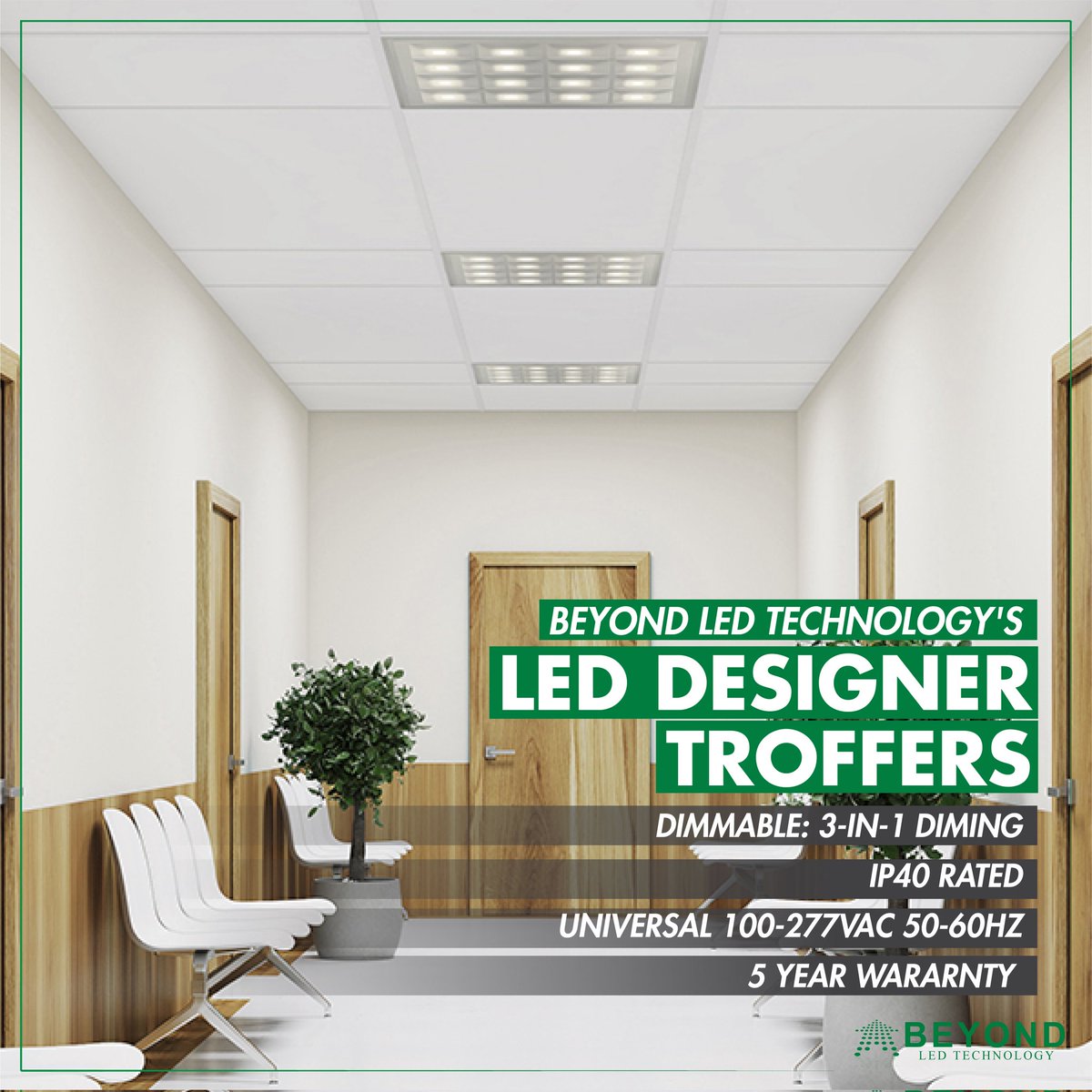 led_beyond's tweet photo. Our LED Designer Troffers offer 0-10V dimming capabilities, homogenous low glare lighting while being low profile and light weight. 
#LEDLighting #trofferlights #lighting #BeyondOrdinary https://t.co/bC8b04F38k