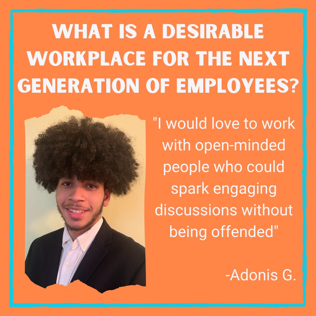 FirstWorkings's tweet image. This week, First Workings Scholars attended our Workplace Diversity Workshop. As part of our larger discussion, we asked students, What does a desirable workplace look like for the next generation of employees? Check out some of their answers! #diversity #equity #inclusion