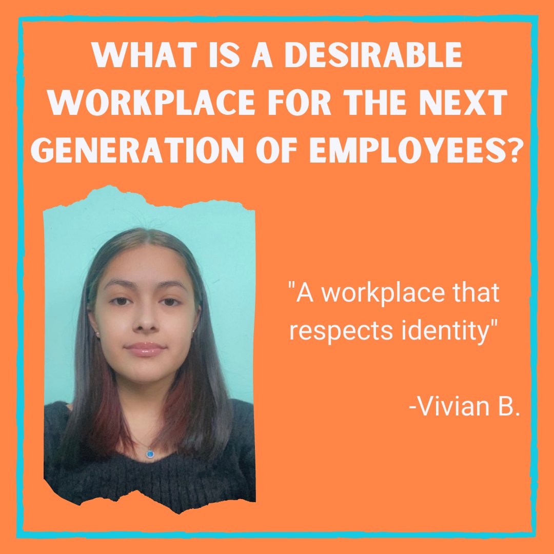 FirstWorkings's tweet image. This week, First Workings Scholars attended our Workplace Diversity Workshop. As part of our larger discussion, we asked students, What does a desirable workplace look like for the next generation of employees? Check out some of their answers! #diversity #equity #inclusion
