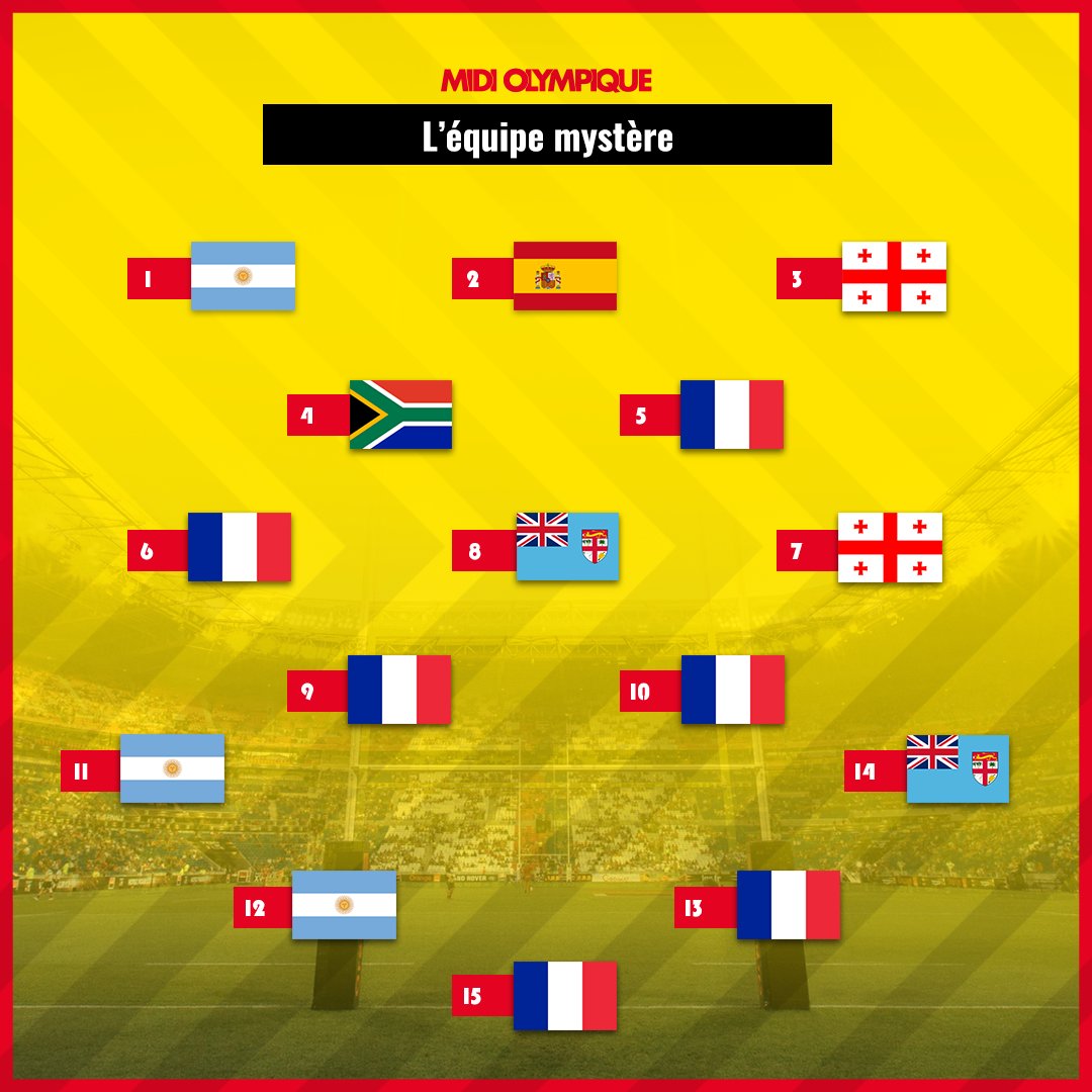 C'est maintenant qu'on va voir les vrais passionnés ! Comme chaque vendredi, une équipe mystère à deviner manière de vous creuser la tête une dernière fois avant le week-end. 😛

Bonne chance à tous, et bien sûr on attend vos réponses en commentaire 👇