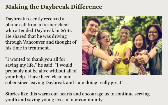 This is why we do what we do!👇🏼 #supportingouryouth #recoveryispossible