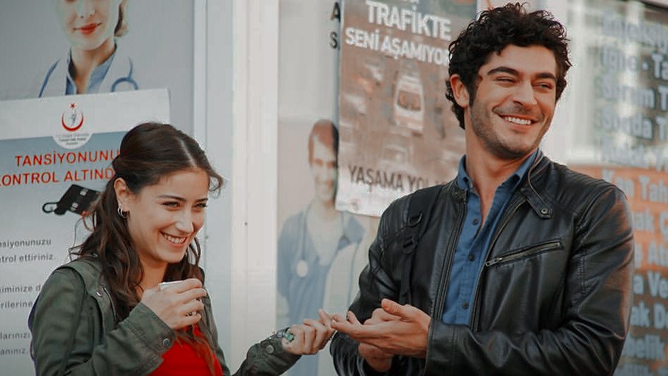 barfipics's tweet photo. "My rol partner the cutest Hazal Kaya"💚 https://t.co/TUqG7hhZ2B