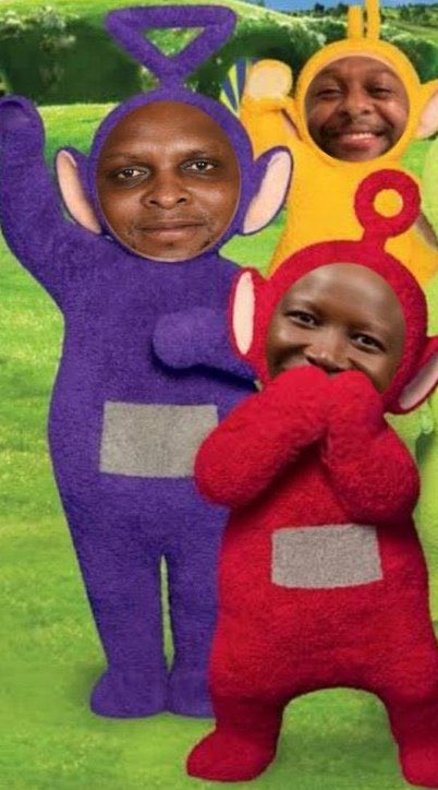 He must finish so that the teletubbies  can start their address on Twitter #20h30