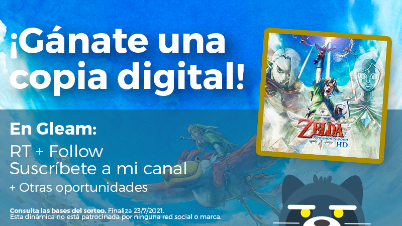 MapacheRants's tweet photo. 🚨 ¡SORTEO INTERNACIONAL! 🚨

Participa para ganarte una copia digital de #SkywardSwordHD 

Sigue los pasos aquí: https://t.co/EXUDmd5zAN

Suerte a todos 😁
BASES: https://t.co/eugRNYzil4 https://t.co/bJrc0gpLaA