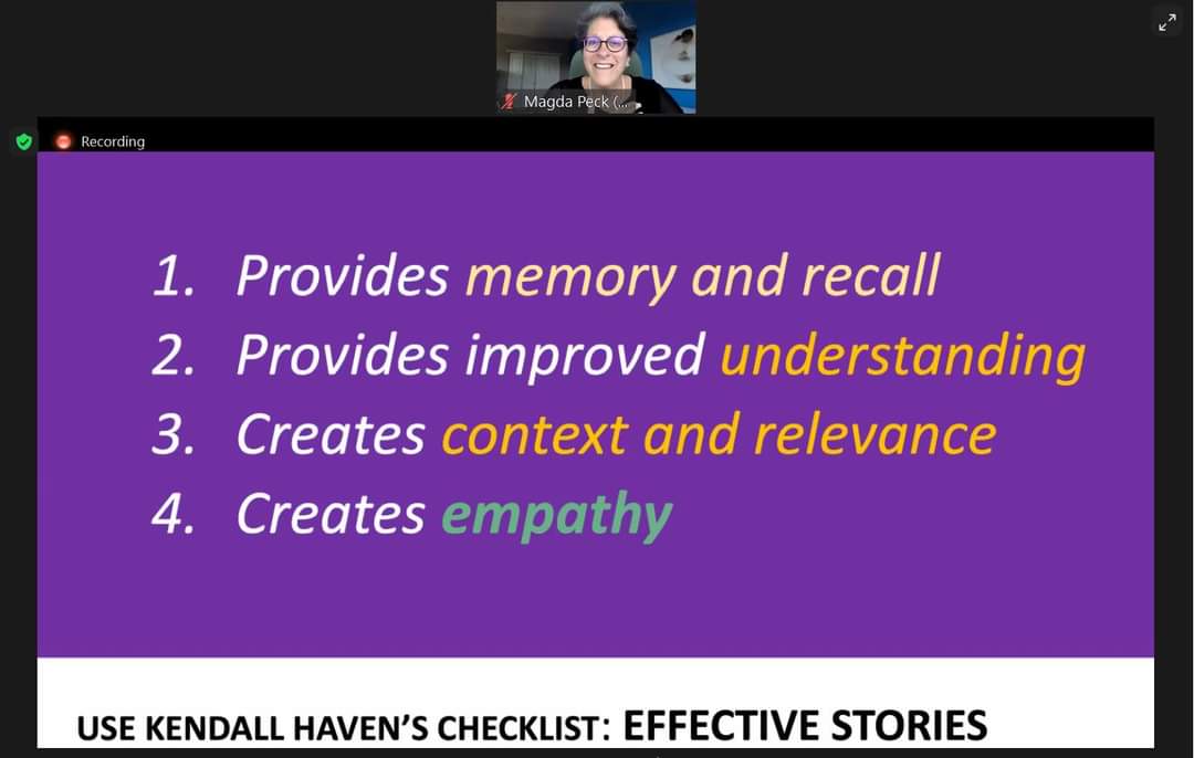 AmandaTabin's tweet photo. The Safe Kids Worldwide's #PrevCon2021 virtual conference closing plenary "Storytelling for Social Change" by Magda Peck was OUTSTANDING. https://t.co/sqLeDfXnsk