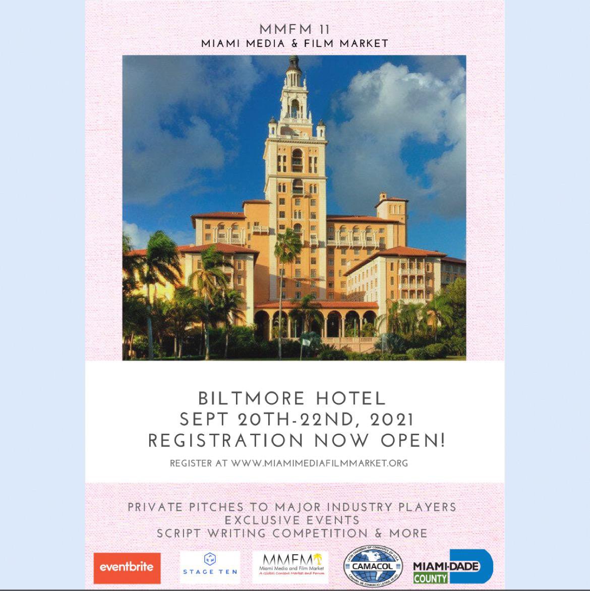 MiamiFilmMarket's tweet photo. Presenting the new teaser poster for #mmfm2021 #mmfm11 Registrations and @Tablereadtheat1 competition now open! Register here: https://t.co/XNLtkDHmBO https://t.co/JMj9McFjfo