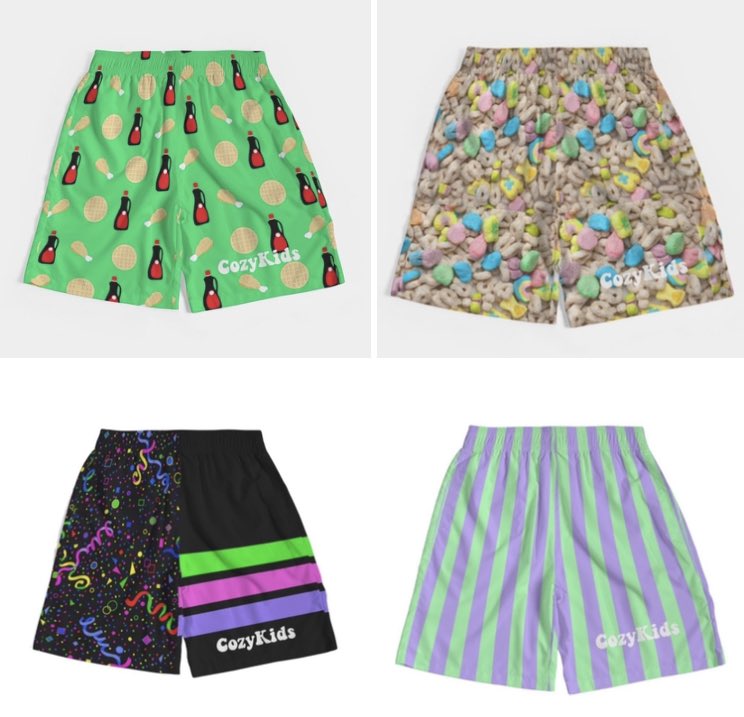 COZYKIDCLUB's tweet photo. SHORTS GIVEAWAY! RT and reply with your favorite pair 1-8, some of you will receive a surprise in your DM 😉 https://t.co/mtBLzTEUwC https://t.co/7xTVJU3WTh