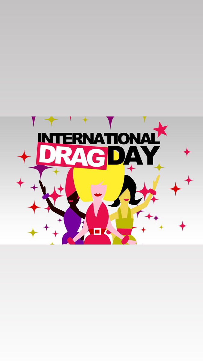 GayMattersTO's tweet image. Today is International Drag Day!!!! Let’s celebrate drag in all its forms, after all, it’s heavily influenced our way of life