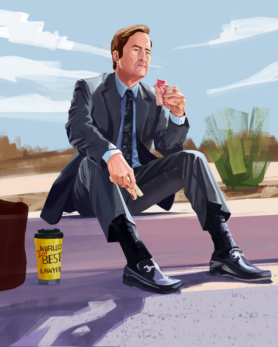 r4rehmann's tweet photo. One of my favourite art #JimmySaulWeek https://t.co/lEx7g0ppMl