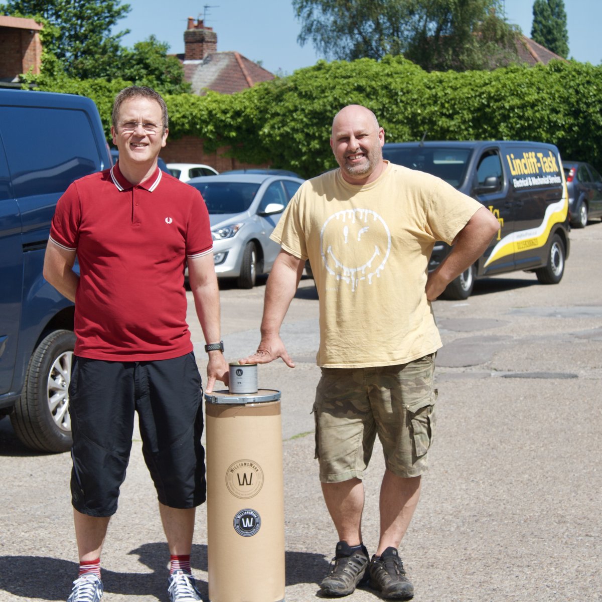 Happy customer Ben <a href="/bendy/">Bendy</a> collecting his WilliamsWarn BrewKeg 12.5. He was super chuffed. His first  brew being an IPA with Mangrove Jacks Hop Head Yeast. It's going to be fruity!! #ukhomebrew #ukhomebrewers #ukhomebrewing #ukhomebrewshops⠀
#ukhomebrewer #Homebrewlife