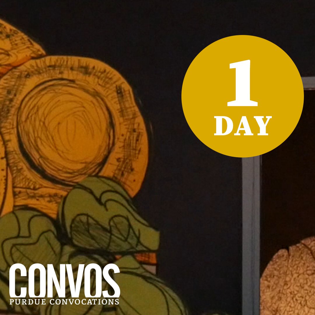 PurdueConvos's tweet image. One. More. Day. Are you ready to see our fall events lineup? #PurdueConvos