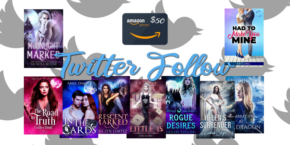 Amazing Book Alert! Win a copy of these AMAZING books and a $50 Amazon Gift Card (for more books of course!)
kingsumo.com/g/iyoeqo/twitt…
#
#indieauthor #paranormalromance #reverseharem #romancenovels #Giveaways