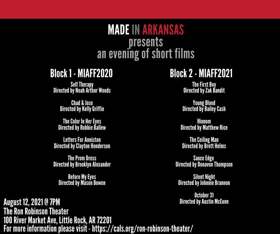 MadeinArk's tweet photo. We've been waiting for this moment. And it's FINALLY HERE. Live screenings at the CALS Ron Robinson Theater are BACK, baby! 
#madeinarkansas #calsronrobinson #filmscreening https://t.co/Lahfi7XgwF