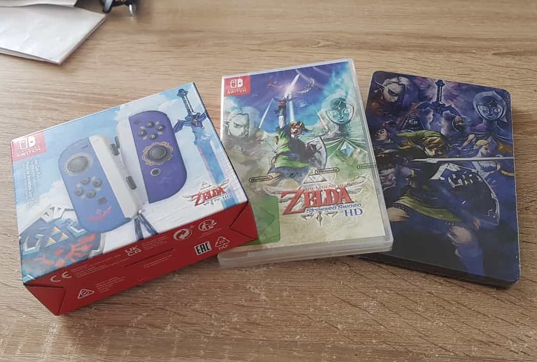 Jasmin_0508's tweet photo. Ich wünsche allen Zelda Fans ein schönes Zocker Wochenende. ❤️ 😊 @NintendoDE
#zelda #link #TheLegendOfZelda #TheLegendofZeldaSkywardSword #TheLegendofZeldaSkywardSwordHD #Nintendo #NintendoSwitch #nintendoswitchjoycons #nintendoswitchjoycon #skywardswordjoycon #skywardsword https://t.co/mmeGJop1xX