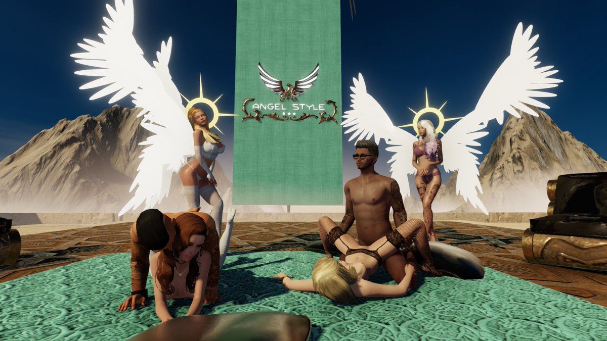 AngelQueenNO1's tweet photo. Angel Style ... i open my "new" orgy room.. come in and enjoy it! 💋❤️😋😍😍😍

@3dxchat @xRenlightx 
#sex #porn #comics  #3Dgame #secondlife #imvu #mnfclub https://t.co/3j7DF450VS