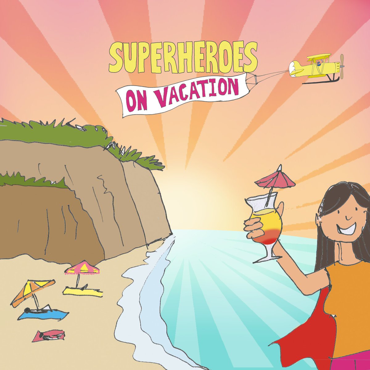 SuperheroTri's tweet photo. KAPOW!! Just one more sleep until Superheroes &amp; Sidekicks set off (virtually) on vacation! First stop, the Algarve. See you on the start line at 10am! We are SUPER excited! #findyourpower #athomesuperheroes https://t.co/OFDjBeaD7d
