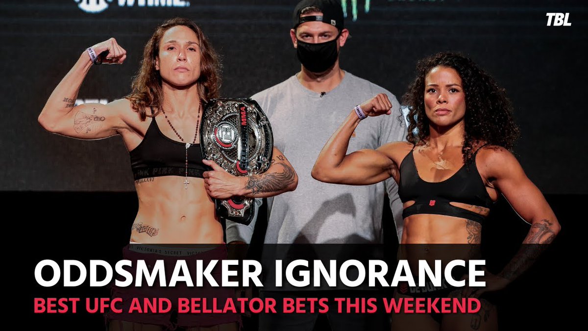The oddsmakers have noticeably gotten more and more ignorant this past year... especially when it comes to the women. So let's highlight the nonsense! 🤑

Mr. Auger and I did so ahead of #Bellator262 and #UFCVegas31.

📺Watch: youtu.be/8aLqaZKgM5M