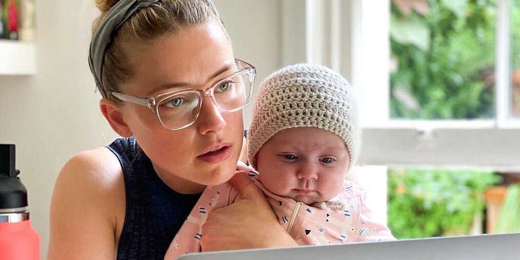 DLGBook's tweet photo. Amber Heard Calls Herself 'the Mom and the Dad' in New Photo with Baby Oonagh: 'She's the Boss' - PEOPLE https://t.co/QUPwvn7H7M https://t.co/7LexhUdG7s