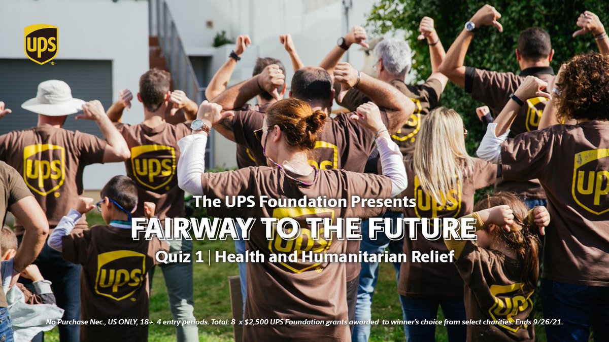 Don't miss the opportunity to take the Fairway to the Future quiz below for a chance to #win $2.5K toward a nonprofit of your choice. ⛳ #Golf #MovingOurWorldForward
bit.ly/2VsxAFm
