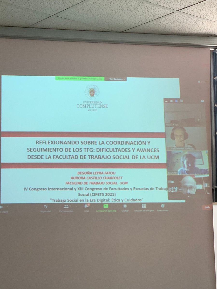 facultadtsucm's tweet photo. Finaliza @cifets2021 con la participación de muchos/as profesionales de nuestra Facultad. Tras tres días compartiendo conocimiento, desarrollo y reflexiones sobre #TrabajoSocial, nos vemos en la próxima edición en Málaga. https://t.co/8Fv8gW9zGJ