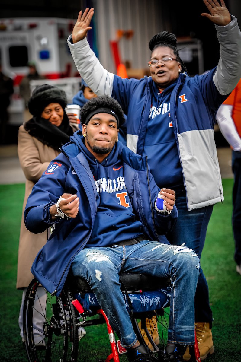 There are no words to adequately express the sadness in my heart. 💔 In the face of unspeakable adversity and hardship, Bobby brought life and optimism to every room he entered. He was a warrior, a leader, and an inspiration to all. I will never forget him. Love you, 97. 🧡💙