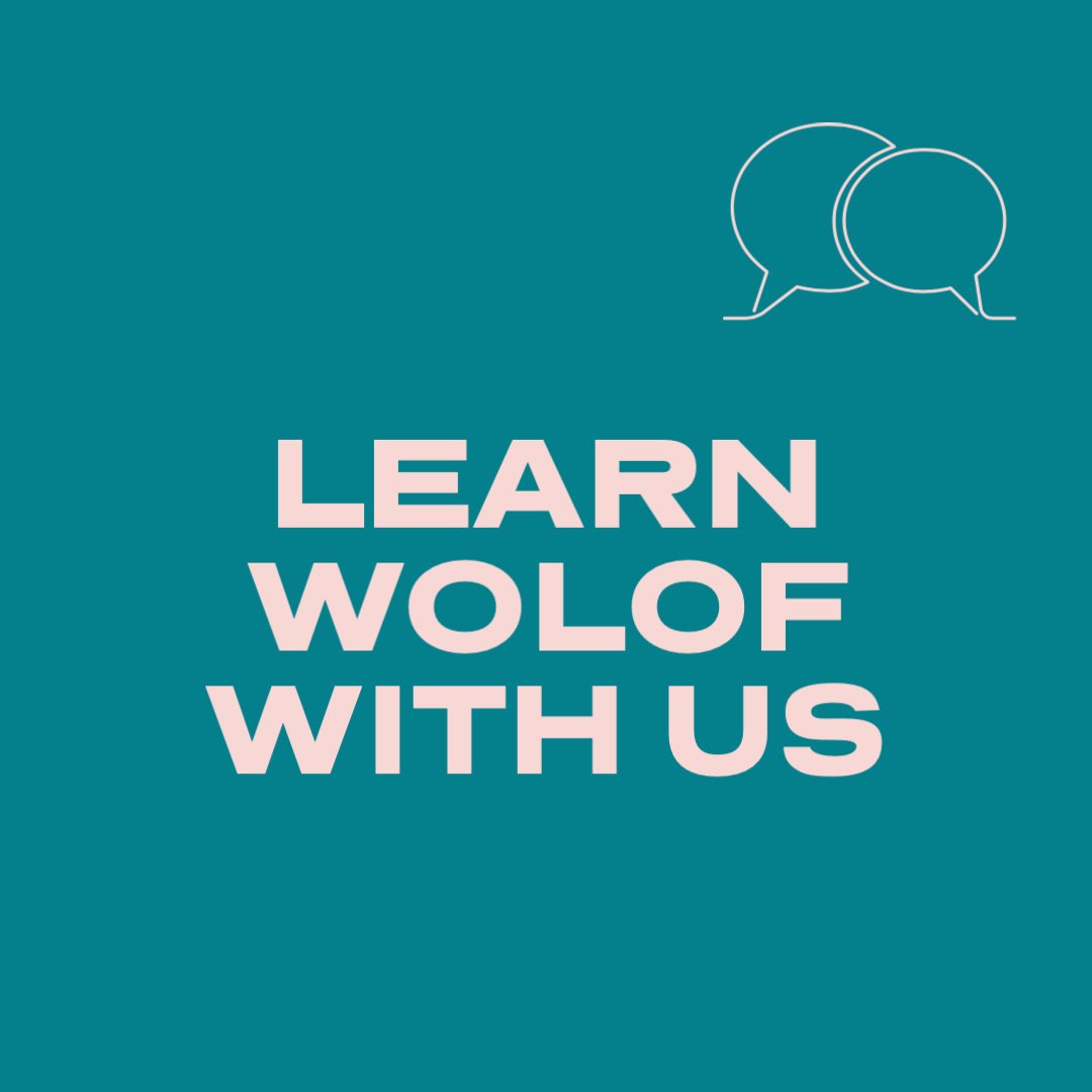 KASCAFRICA's tweet photo. Here's a bite-sized langauge lesson for you! 

You can take Wolof classes with @KUafs this fall! DM us if you have any questions! https://t.co/YUKNwkFQQk