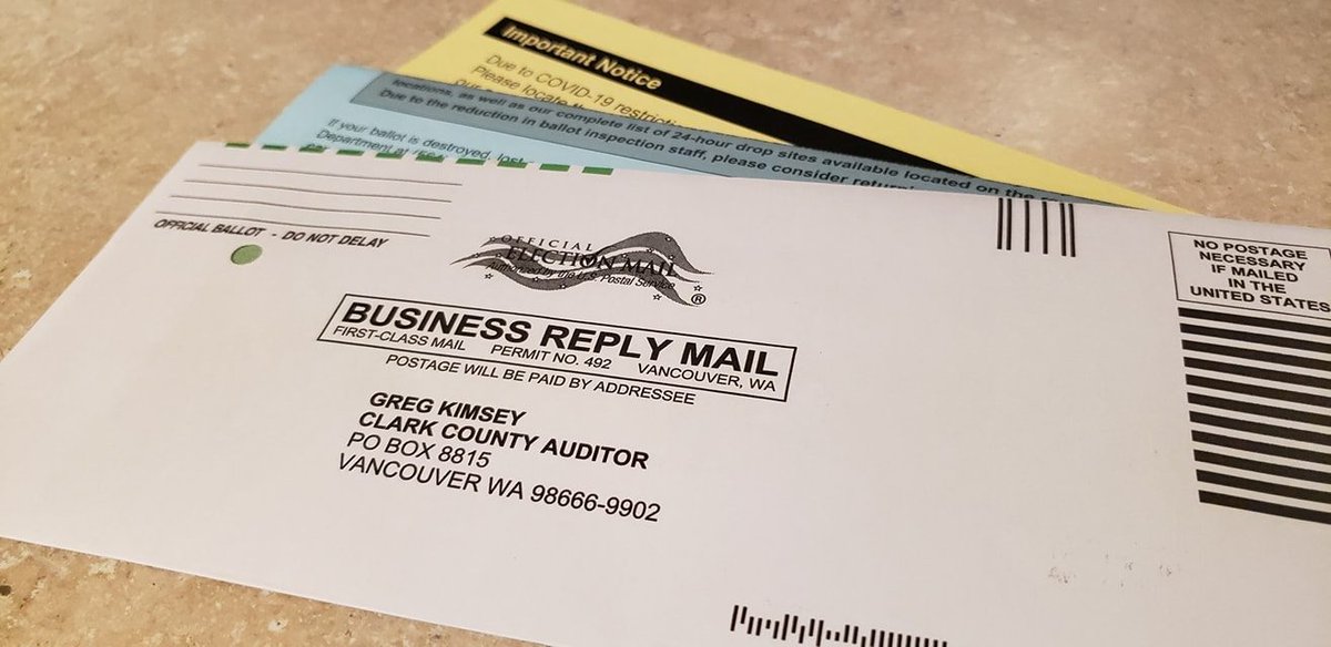 ClarkCo_Forward's tweet image. Ballots start arriving this weekend! Familiarize yourself with candidates in the Voter Guide to get a head start on voting in the August 3rd election: clark.wa.gov/sites/default/…