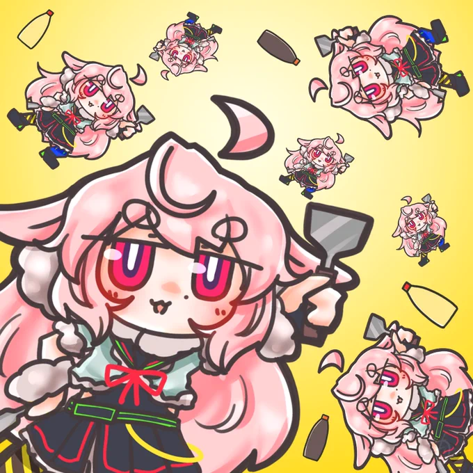 #めめアート
焼こう! 