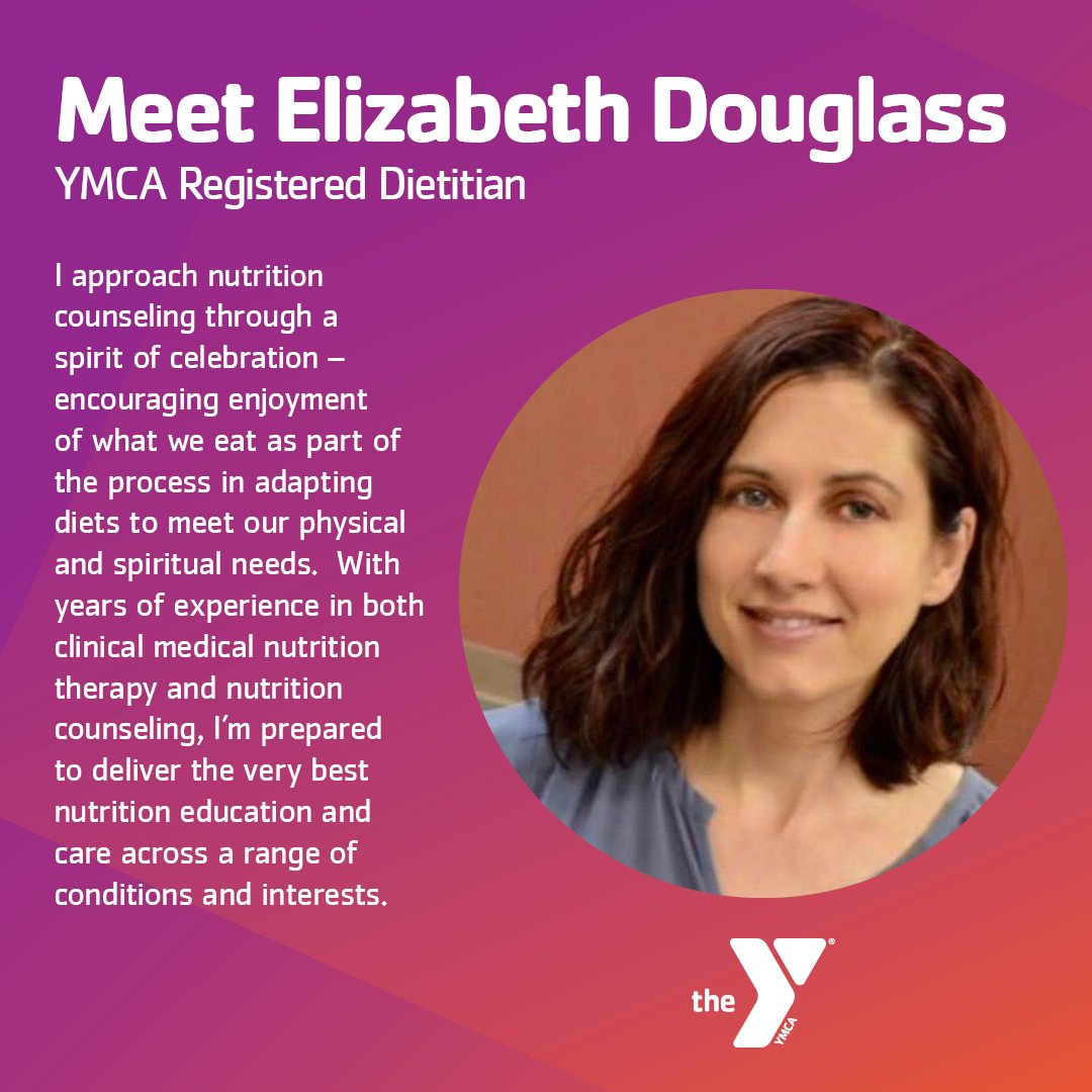 ycbus's tweet photo. Meet registered dietitian, Elizabeth Douglass! Sign up for our webinar on July 23, to learn more about nutrition services coming to our Virtual Y.
https://t.co/QUaNxGVJ0q https://t.co/p58Z8VfPHr