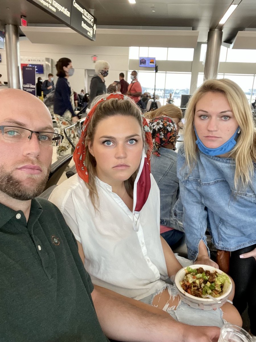 Brucebuck1's tweet photo. Reed, Katie, and Emily SO looking forward to our first family trip together to Fort Lauderdale. Even the country’s best ice cream didn’t help🙂 https://t.co/FxGBx1Keuz