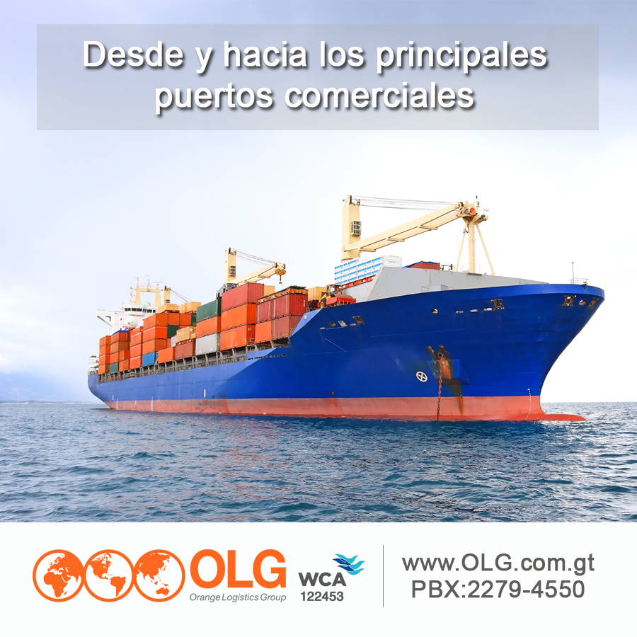OrangeCargo – Marítimo 
• Consolidación marítima Miami – Guatemala (LCL)
• Contenedores completos de importación y 
   exportación, a los principales puertos (FCL)
• Traslados puerta a puerta; puerta a puerto; puerto a puerto 
• Transporte de cargas sobredimensionadas