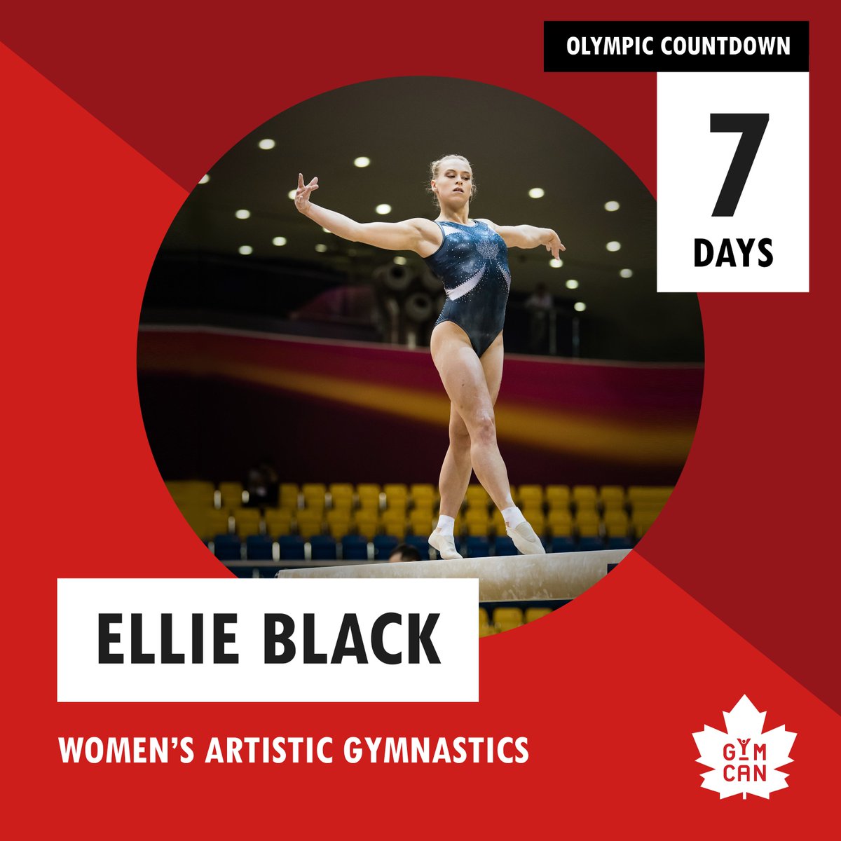 gymcan1's tweet photo. As we countdown to the Opening Ceremonies of the 2020 Tokyo Olympic Games, we’re going to share feature articles on each of our athletes – starting today with Ellie Black! 

Read more at https://t.co/2iHCQa7yyC https://t.co/af81LLHfSK