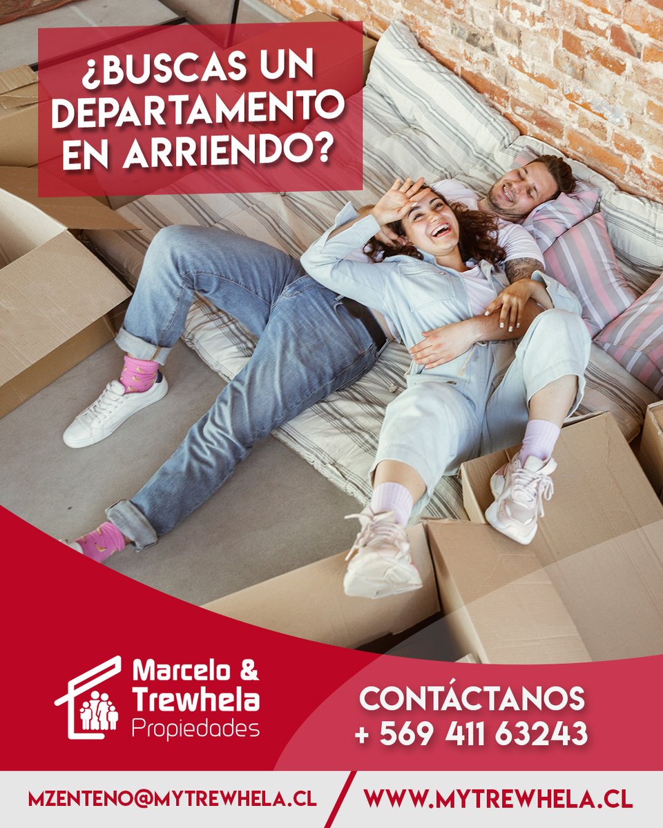 Mytrewhela's tweet photo. Sabías que en @mytrewhela encontrarás un hogar adaptado a tus necesidades, si quieres arrendar, comprar o invertir en tu futuro, es el momento de hacerlo. ¡Nosotros te ayudamos!🏠🏡

¡Contáctanos!
Somos tu mejor opción
📞+569 4116 3243 / +569 3781 0408
📧mzenteno@mytrewhela.cl https://t.co/6wdyaiICHH