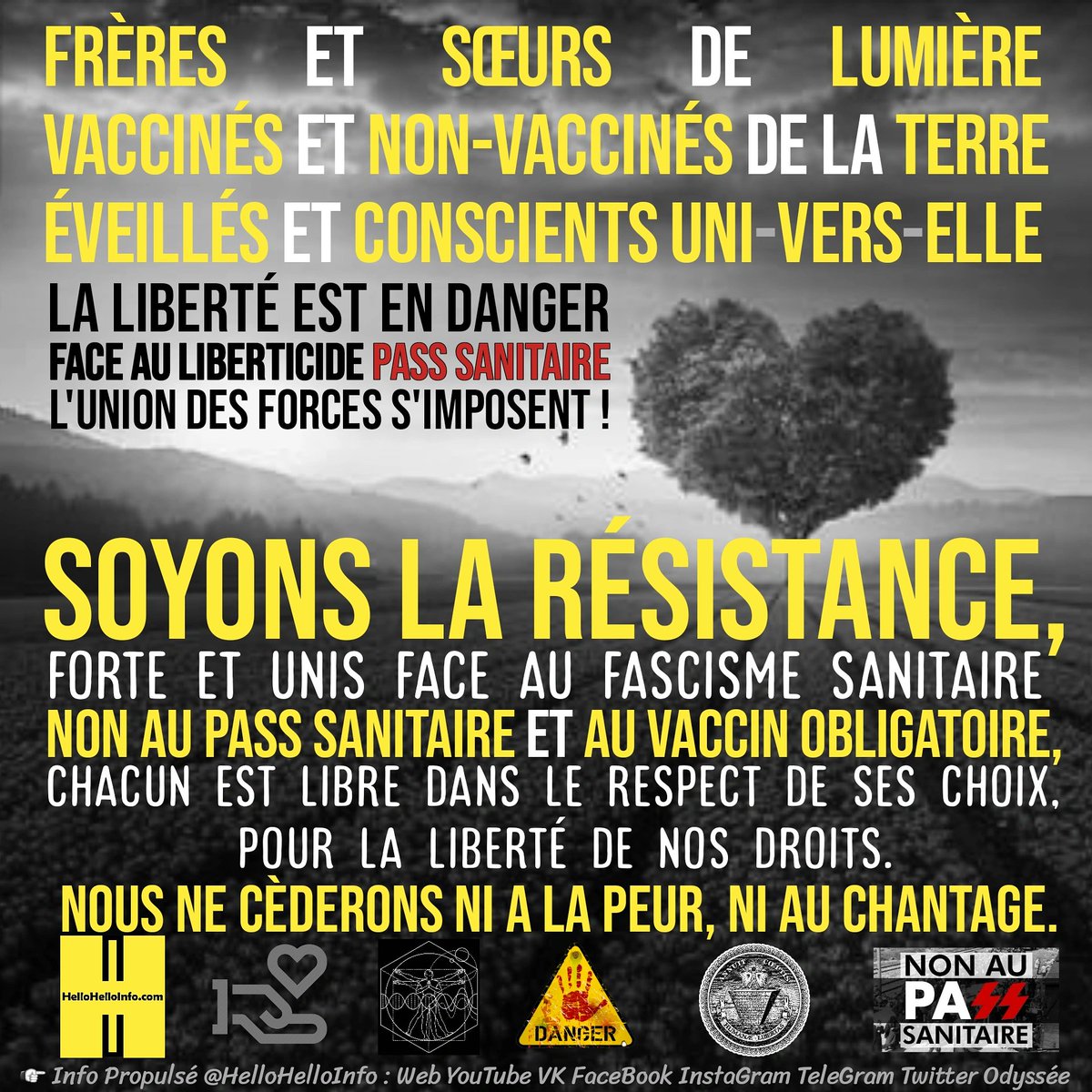 HelloHelloInfo's tweet photo. ☞ #HelloHelloInfo #HelloHelloFrance #Éveil #InfoDuPeuple #LanceurdAlerte #Solidarité #GlobalDebout #ConvergenceDesLuttes #OnVautMieuxQueCa #GiletsJaunes #IntelligenceCollective
➡️ TeleGram
https://t.co/Rg5XNr81Z8
➡️ PAGE V K
https://t.co/6ThZO3eXCJ
A PARTAGER MASSIVEMENT ✊ https://t.co/C9V6oornnb