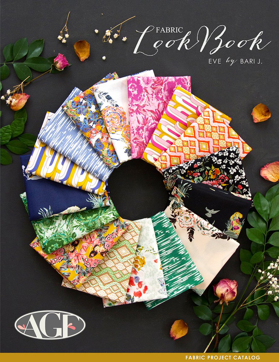 ArtGalleryFab's tweet photo. 𝐄𝐯𝐞 𝐅𝐚𝐛𝐫𝐢𝐜 𝐋𝐨𝐨𝐤𝐛𝐨𝐨𝐤 𝐢𝐬 𝐨𝐮𝐭!🐆🌸 🦋
View here: https://t.co/ZJH9d8UT6k
Embark on a sewing journey with 16 premium quilting cotton prints, one knit, and two rayon substrates filled with Bari J.'s signature florals and an eye-catching color palette.✨
#AGFEve https://t.co/l6gz4XFuxU
