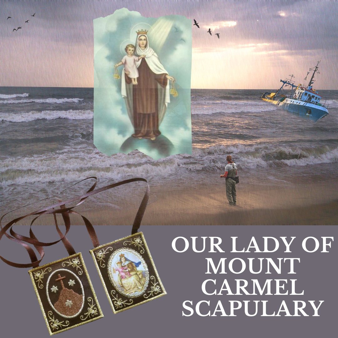 EL ESCAPULARIO DE NUESTRA SEÑORA DEL CARMEN
Ignazio Giuseppe, Autor.
La Virgen del Carmen, generalmente la representan con un escapulario marrón que pertenece al hábito tanto de las monjas Carmelitas como de las Carmelitas Descalzas
controversialbible.com
patreon.com/controversialb…