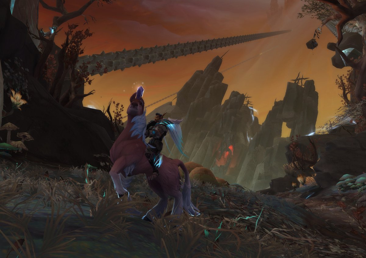 aramisx's tweet image. Maelie finally wandered into my mount collection. 

@Warcraft #ChainsofDomination