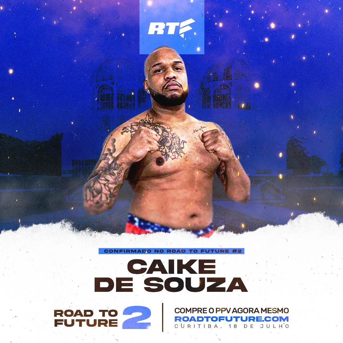 futurefc_mma's tweet photo. FERA DA TROCAÇÃO!

Caike de Souza fará a sua estreia no MMA profissional no próximo domingo. Prestes a enfrentar Vitor Petrino, o atleta soma na carreira dois títulos brasileiros de Muay Thai.

#roadtofuture #wearethefuture #futuremma #rtf2 #ppv https://t.co/OsNLTzS0j5
