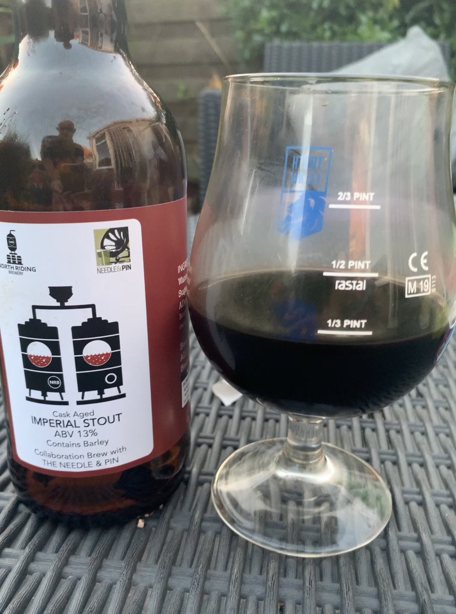 Ok folks you know I like my imps , I’ve got to be honest this little number from <a href="/northridingbrew/">northridingbrewery</a>  and <a href="/theneedleandpin/">The Needle & Pin</a>  has just kicked a few of the top spot .. got to love the taste of  treacle and molasses <a href="/BayBeerReviews/">Bay Beer Reviews</a>