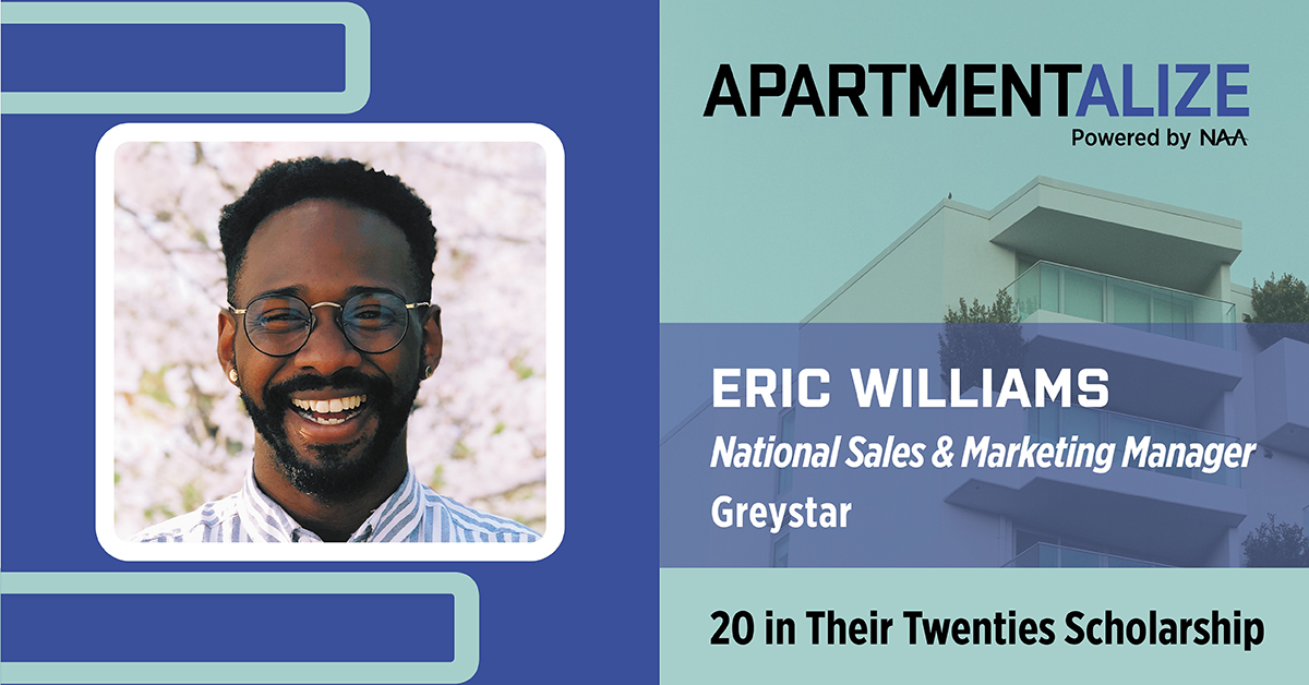 Eric Williams: Eric leads efforts for a diverse fee-managed portfolio. His responsibilities include developing strategic and tactical marketing plans that drive traffic and occupancy, achieving optimum leasing and financial performance. Congratulations! https://t.co/gZLUtPhS2d