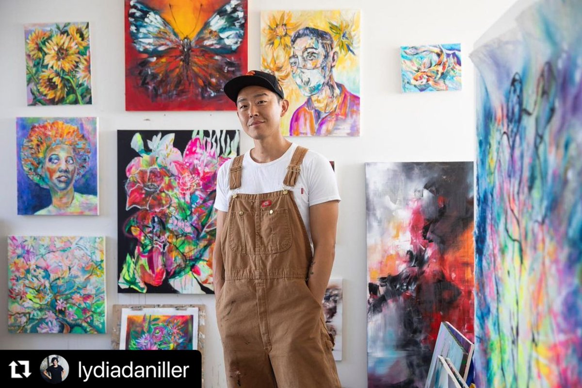 junyartsjun's tweet photo. I’m beyond excited to be featured as one of ArtSpan's Spotlight Artists in the 2021 SF Open Studios online and printed Guide! Thank you @artspansf for the feature. I’m honored I’ve photographed by 
 @lydiadaniller 

#sfos2021  #sfoopenstudios 
 #ArtSpanSF 
#junyang #lydiadaniller https://t.co/lb1VaXrzxd